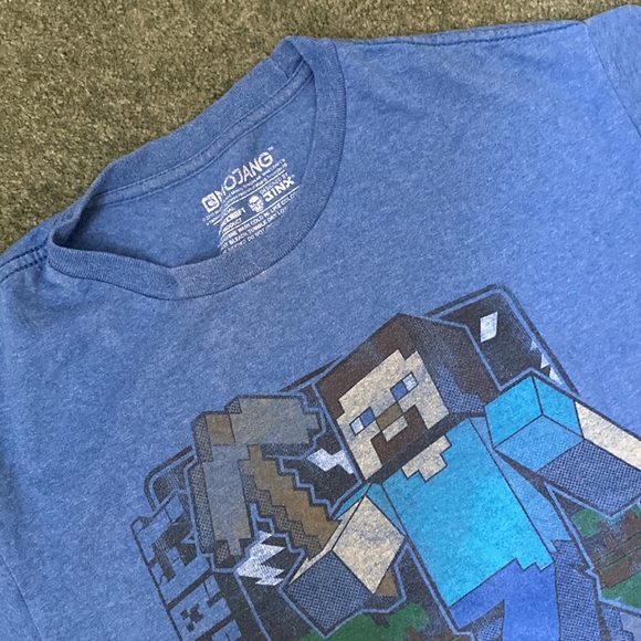 Minecraft - Original licensed by Mojang - Jinx- Medium- Classic Steve & pickaxe - Picture 2 of 4